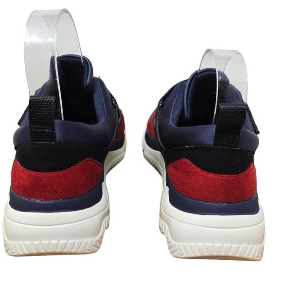 Charles and Keith Blue Red Hook Loop Closure Sneakers 35 - US 5 - Picture 4 of 8